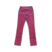 "STACKED LOGO" BLOODY VALENTINE RED JEANS