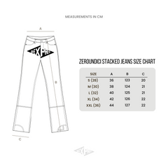 "STACKED LOGO" Desert Eagle Sand Jeans