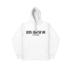 “ARMS AROUND YOU” - Snow White/Black Hoodie - 011-EXPRESS 