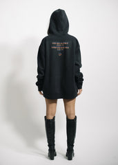 “ARMS AROUND YOU” - Black/Rainbow F&F Hoodie - 011-EXPRESS 