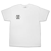 “FAKE LIST" White Tee - 011-EXPRESS 